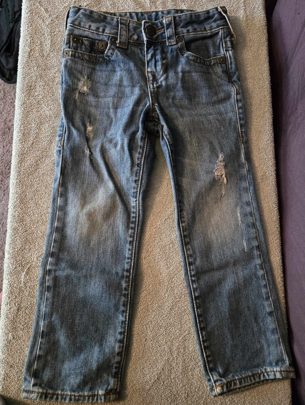 True Religion Jeans Girls 5, New, Distrested
